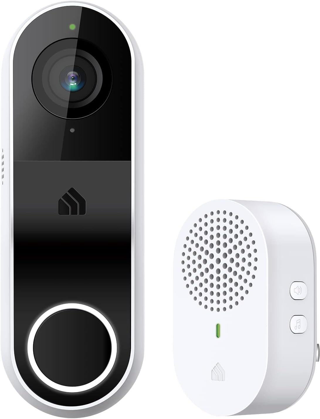Kasa Smart Video Doorbell Camera Hardwired w/Chime, 2K Resolution, Always-on Power, Night Vision, 2-Way Audio, Real-Time Notification, Cloud & SD Card Storage, Works w/Alexa & Google Home (KD110)